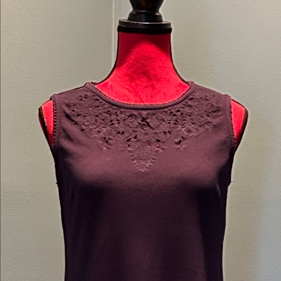 Elegant Navy Sleeveless Dress Size Small - Picture 2 of 13